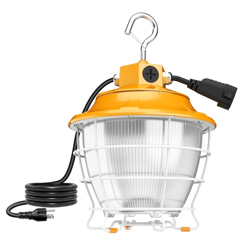 KUKUPPO 80W LED Temporary Work Light – 12000 Lumens, 5000K Daylight, ETL Listed